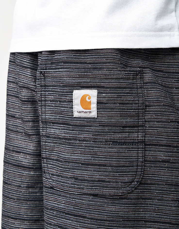C WIP Gellar Jacquard Shorts - Gellar Stripe/Black (Rinsed)