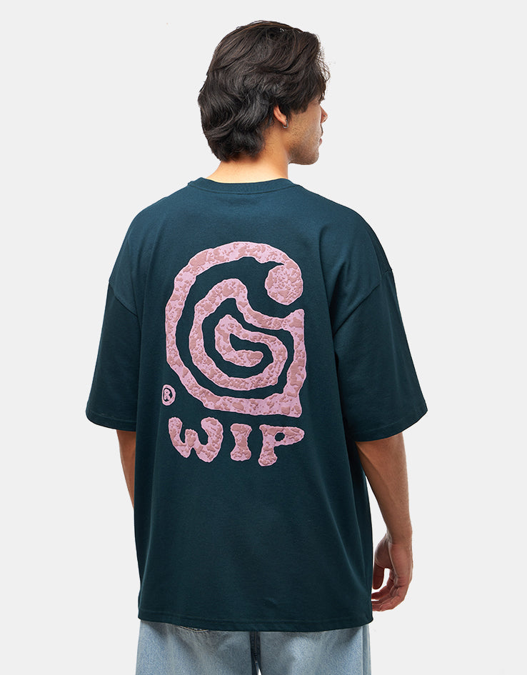 C WIP Helix T-Shirt - Deep Lagoon