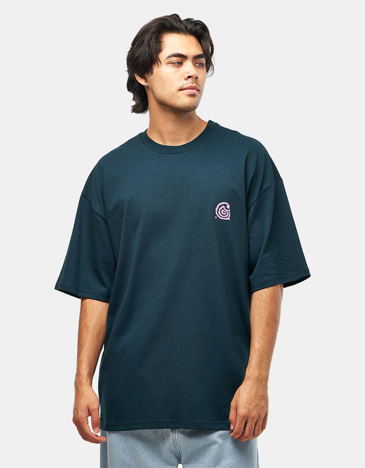 C WIP Helix T-Shirt - Deep Lagoon