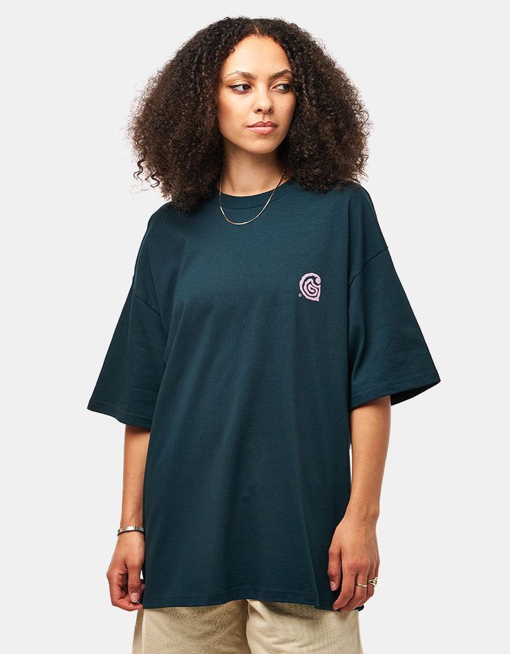 C WIP Helix T-Shirt - Deep Lagoon