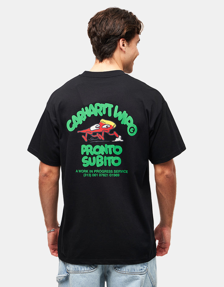 C WIP Pronto T-Shirt - Black