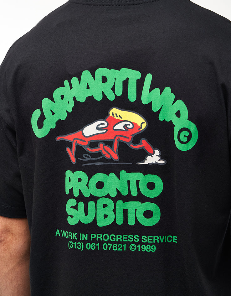 C WIP Pronto T-Shirt - Black