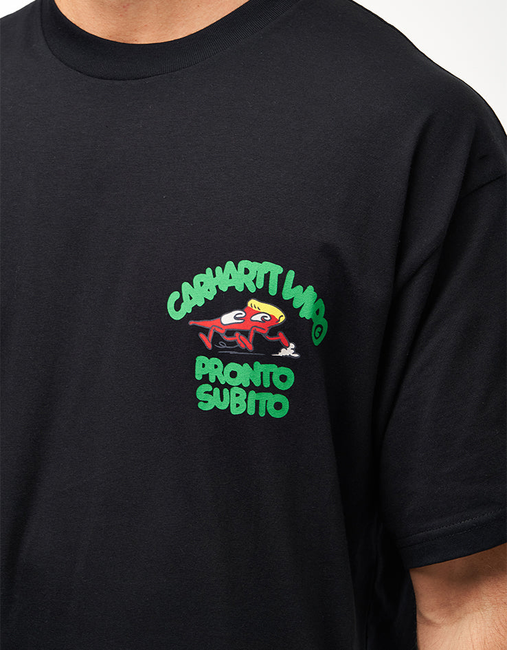 C WIP Pronto T-Shirt - Black
