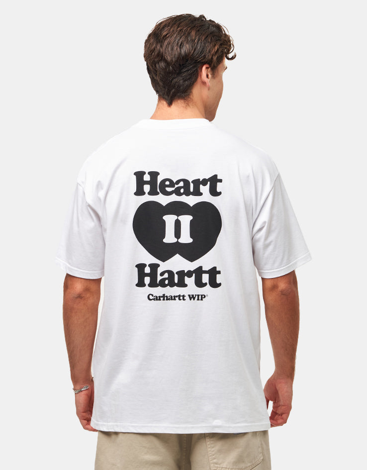 C WIP Heart II Hartt T-Shirt - White