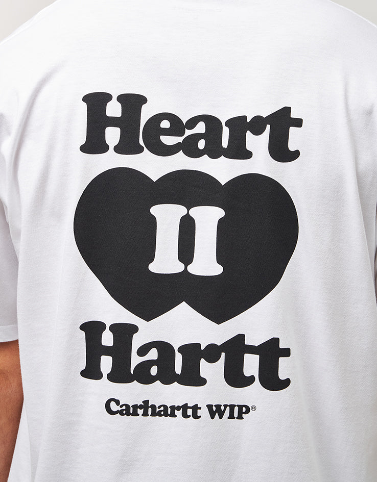 C WIP Heart II Hartt T-Shirt - White