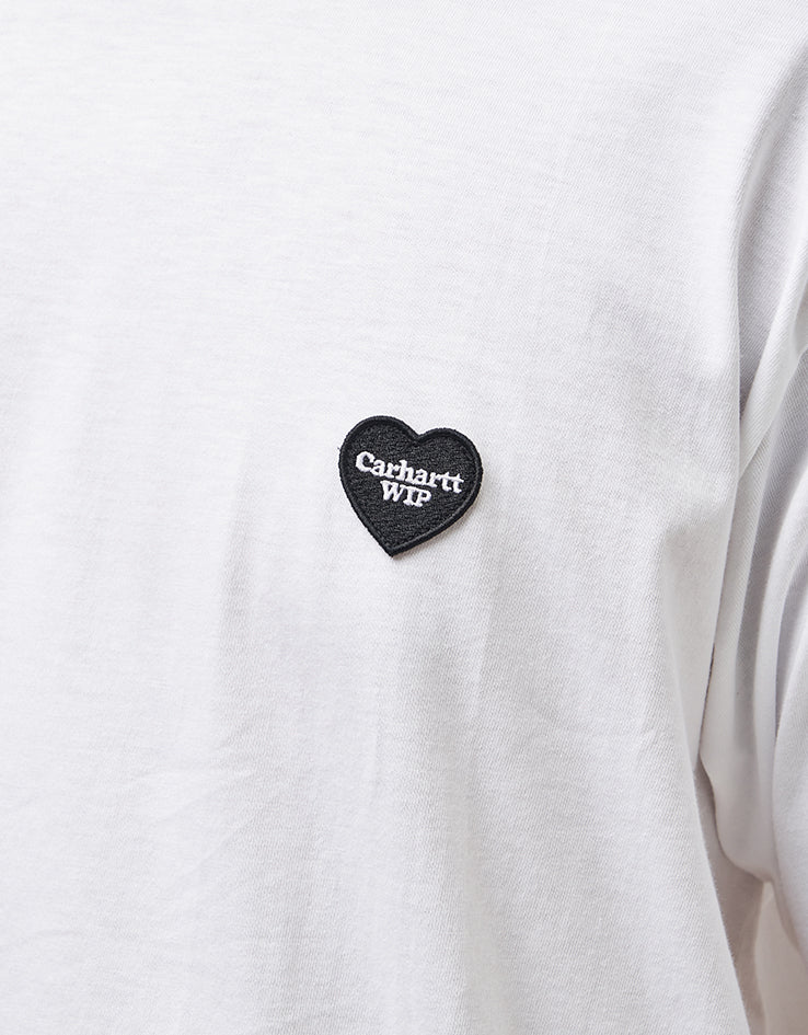 C WIP Heart II Hartt T-Shirt - White