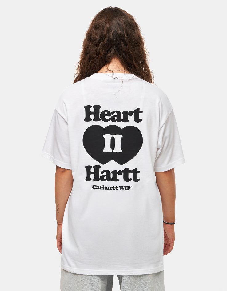 C WIP Heart II Hartt T-Shirt - White