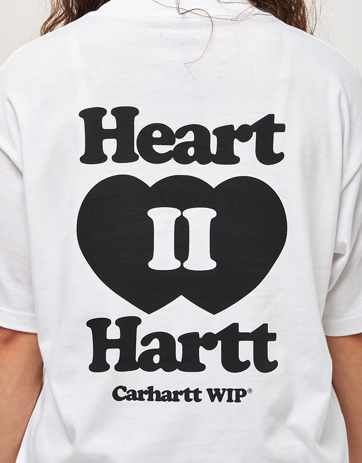 C WIP Heart II Hartt T-Shirt - White