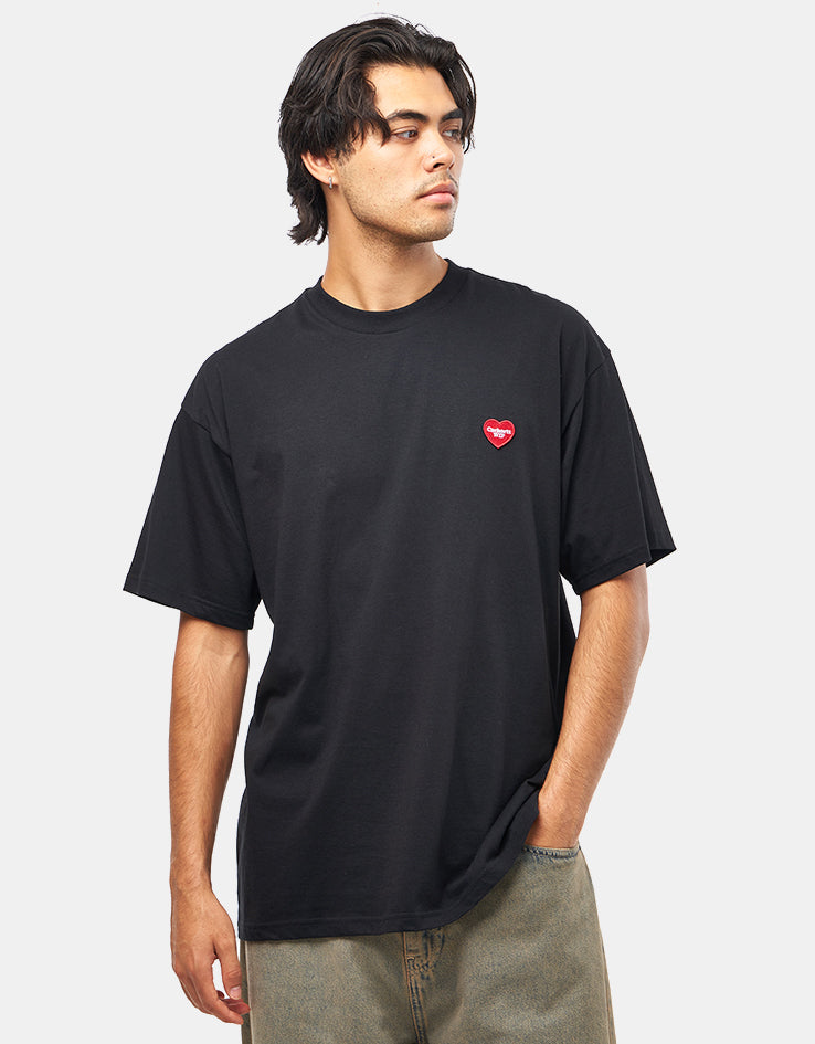 C WIP Heart II Hartt T-Shirt - Black
