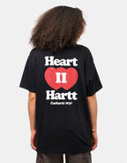 C WIP Heart II Hartt T-Shirt - Black