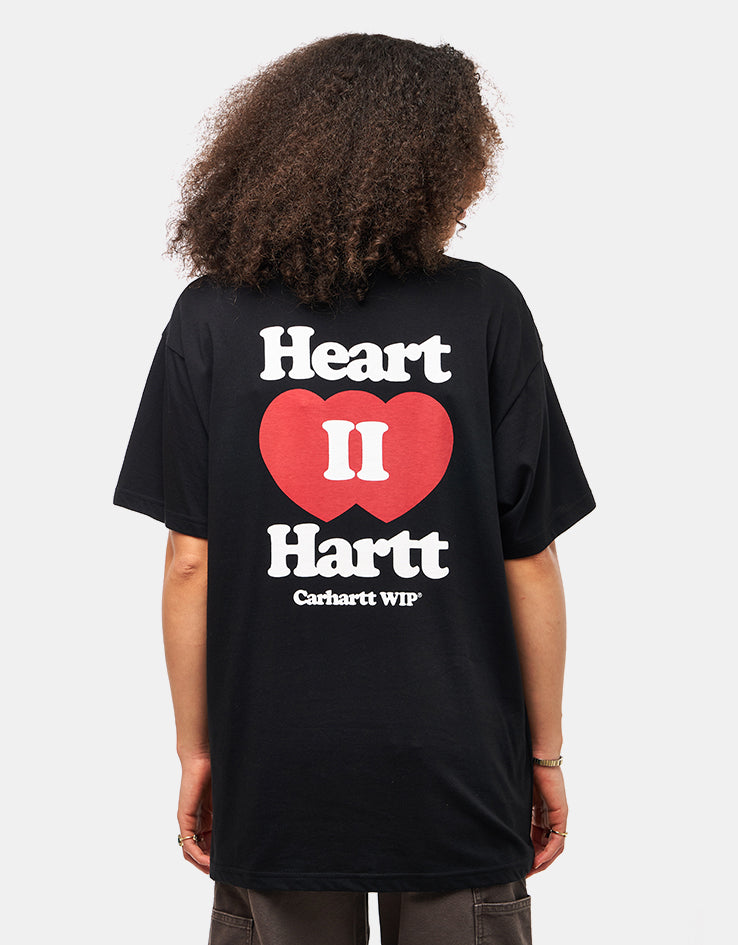 C WIP Heart II Hartt T-Shirt - Black