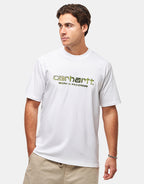 C WIP Solar Chrome Script T-Shirt - White