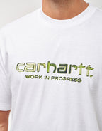 C WIP Solar Chrome Script T-Shirt - White