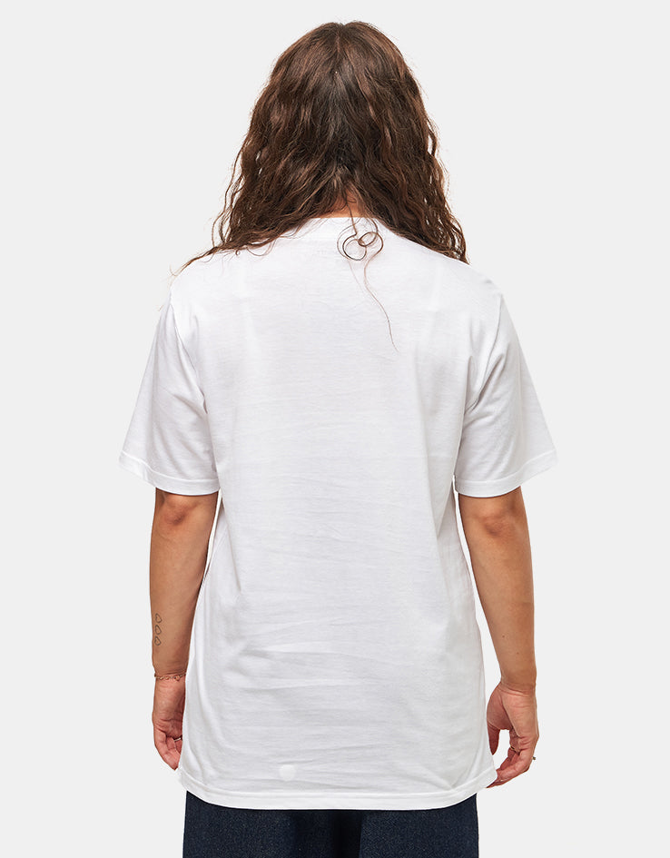 C WIP Solar Chrome Script T-Shirt - White