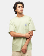 C WIP S/S Pocket T-Shirt - Pale Olive