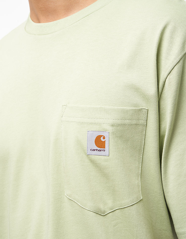 C WIP S/S Pocket T-Shirt - Pale Olive