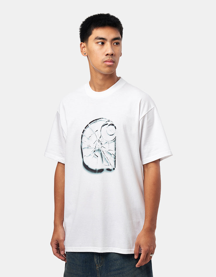 C WIP S/S Shattered T-Shirt - White