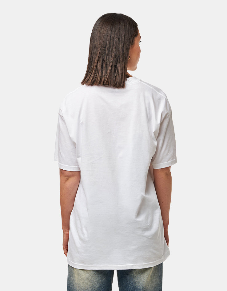C WIP S/S Shattered T-Shirt - White