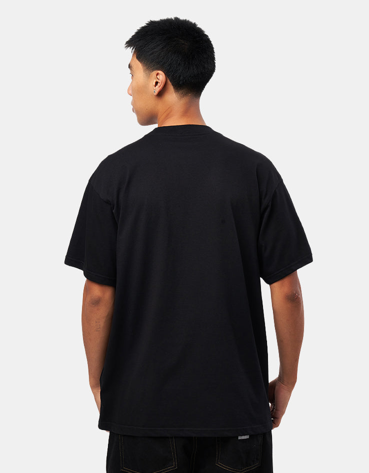 C WIP S/S Shattered T-Shirt - Black