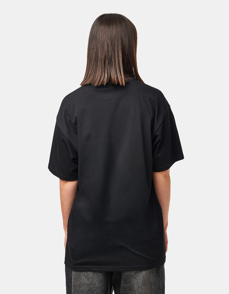 C WIP S/S Shattered T-Shirt - Black