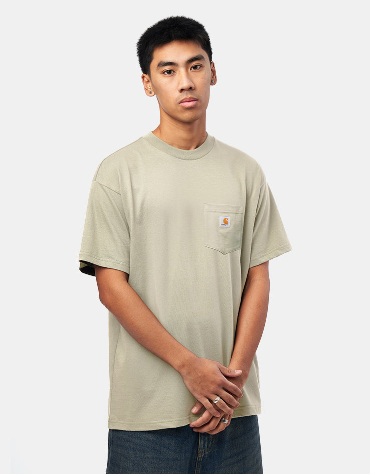 C WIP S/S Pocket T-Shirt - Puddle