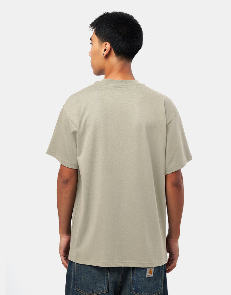 C WIP S/S Pocket T-Shirt - Puddle
