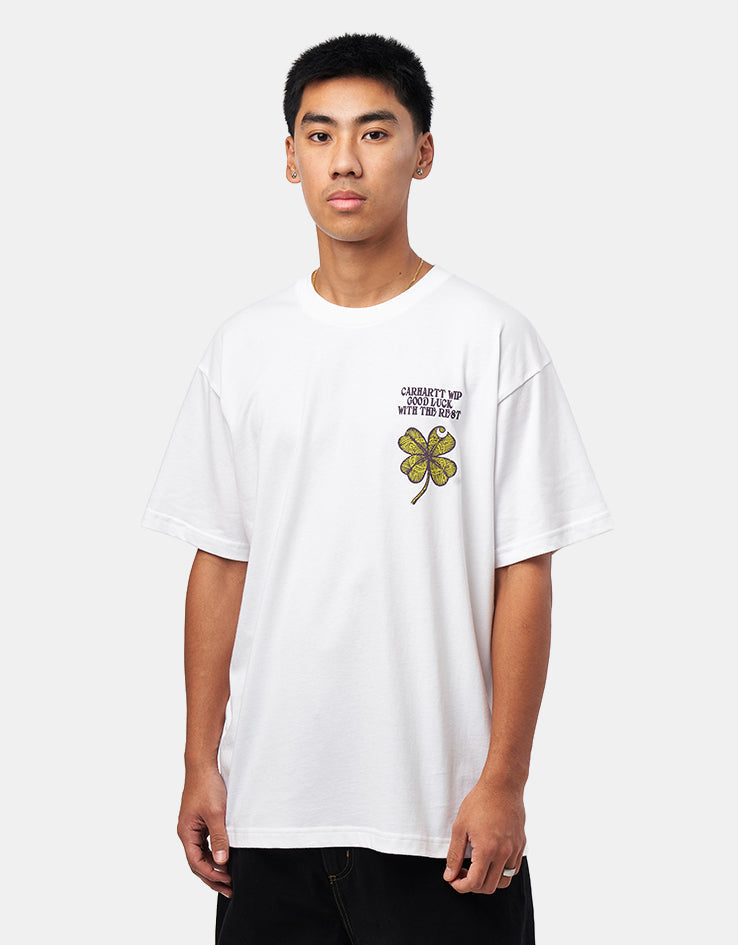 C WIP S/S Clover T-Shirt - White