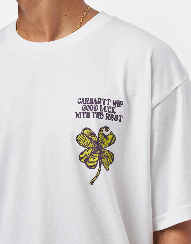 C WIP S/S Clover T-Shirt - White
