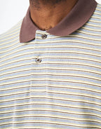 C WIP S/S Dion Polo - Dion Stripe/Wax