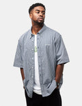 C WIP S/S Groff Shirt - Groff Check/Blue River