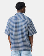 C WIP S/S Kander Shirt - Kander Check/Blue River