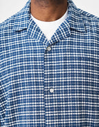 C WIP S/S Kander Shirt - Kander Check/Blue River
