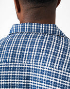C WIP S/S Kander Shirt - Kander Check/Blue River