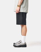 C WIP Landon Short - Black (Stone Washed)