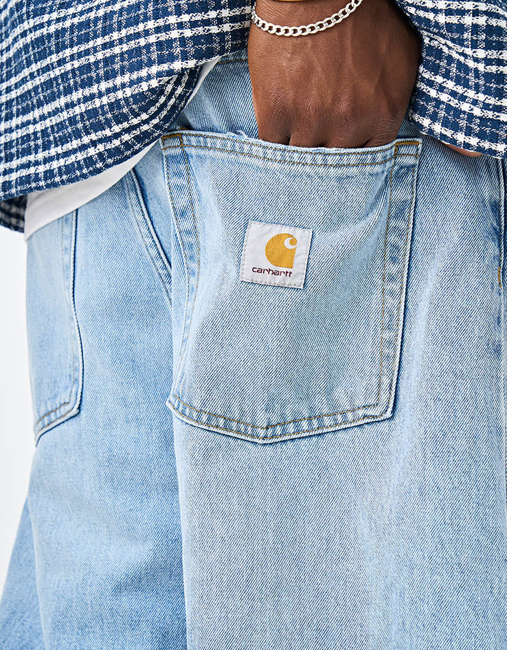 C WIP Brandon Short - Blue (Heavy Worn Bleached)