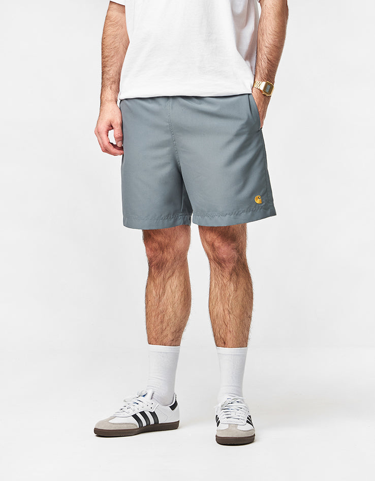 C WIP Chase Swim Trunks - Velvet Green/Gold