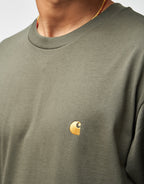 C WIP S/S Chase T-Shirt - Leaf/Gold