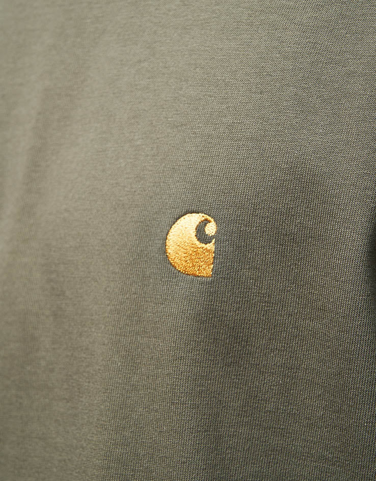 C WIP S/S Chase T-Shirt - Leaf/Gold