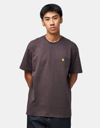 C WIP S/S Chase T-Shirt - Shale/Gold