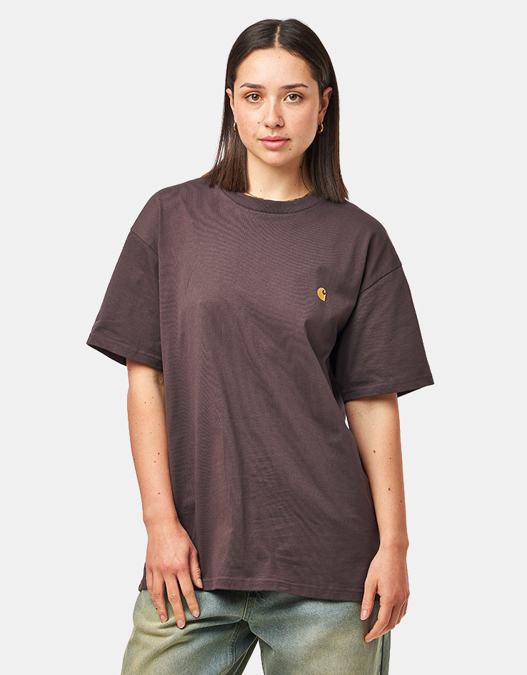 C WIP S/S Chase T-Shirt - Shale/Gold