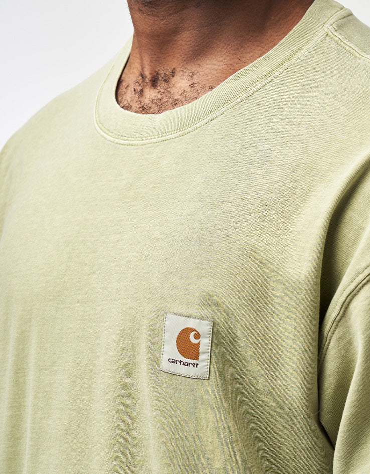 C WIP S/S Nelson T-Shirt - Gentle Green (Garment Dyed)