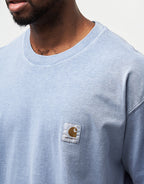 C WIP S/S Nelson T-Shirt - Gentle Blue (Garment Dyed)