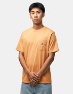 C WIP S/S Pocket T-Shirt - Gentle Orange
