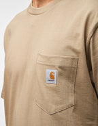 C WIP S/S Pocket T-Shirt - Iroko