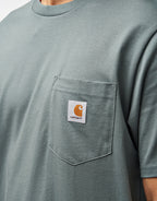 C WIP S/S Pocket T-Shirt - Velvet Green