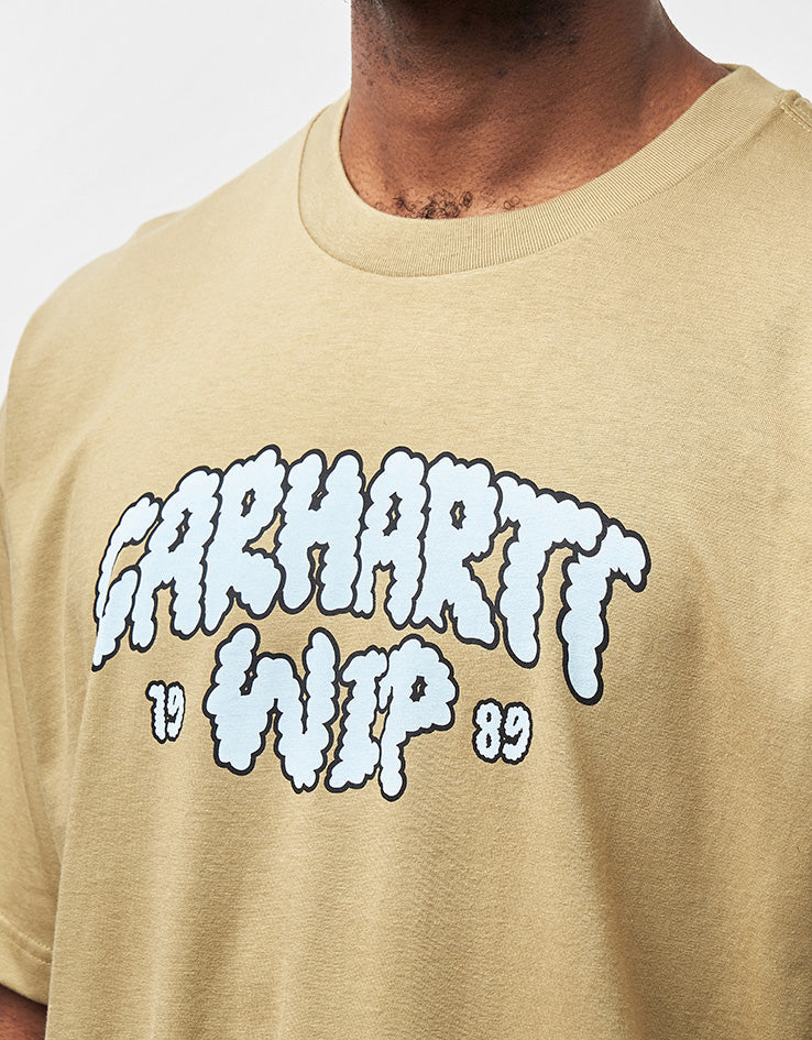 C WIP S/S Cloud Script T-Shirt - Snakes