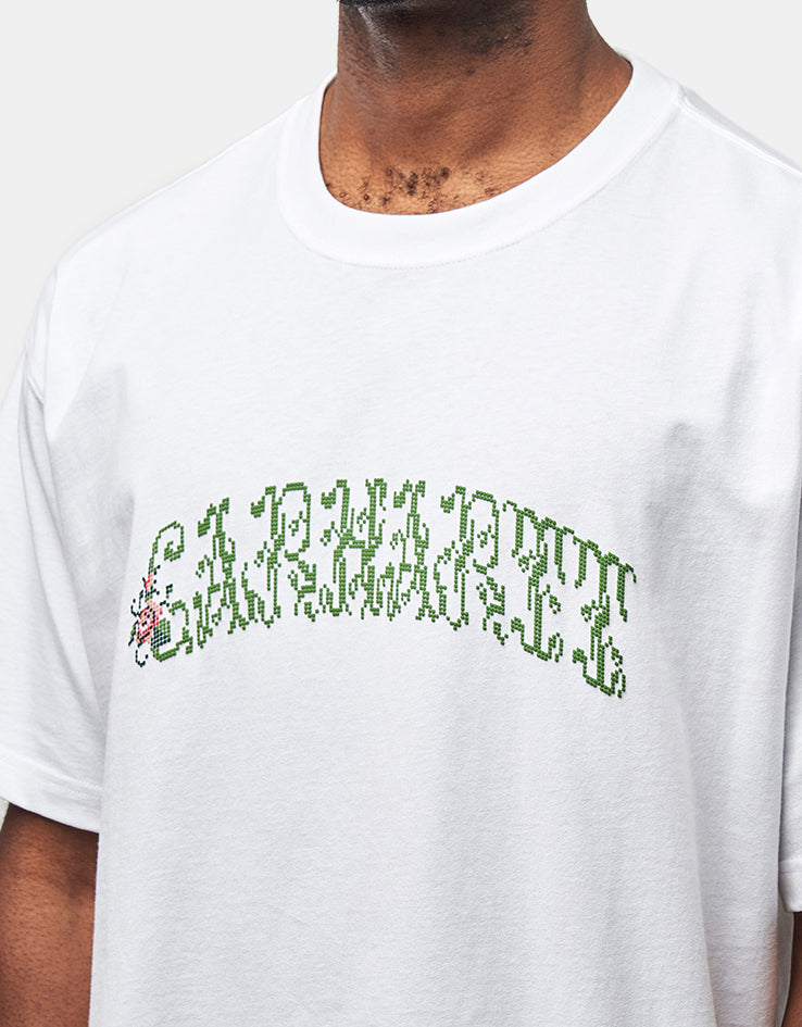 C WIP S/S Monogram T-Shirt - White