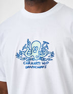 C WIP S/S Ink Lab T-Shirt - White
