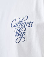 C WIP S/S Vestige T-Shirt - White (Stone Washed)