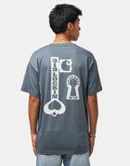 C WIP S/S Locked T-Shirt - Cozy Blue